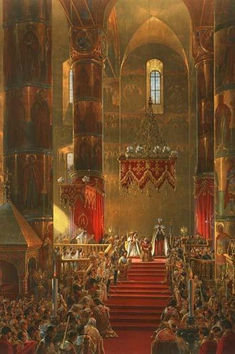 Homage of the Cossacks at the Coronation of Alexander II by Vasily Timm #2