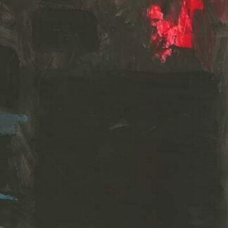 Homage to Rothko - Red & Blue on Black by SP