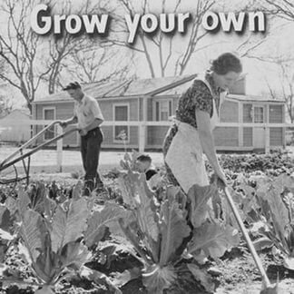 Homegrown food is homegrown wealth. by Dorothea Lange