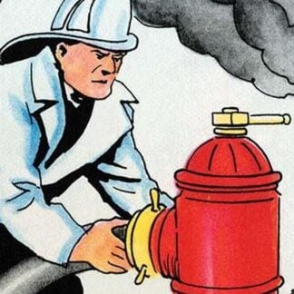 Hooking up the Fire Hydrant by Julia Letheld Hahn