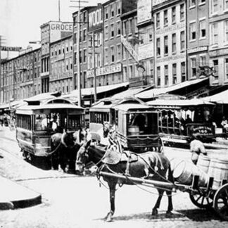 Horse Cart With Barrels