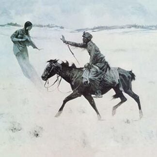 Horseman and Floating Woman