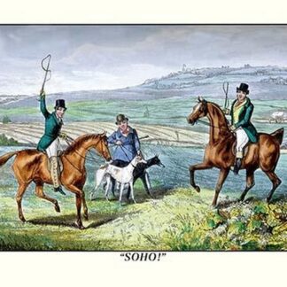 Horsemen Greeting by Henry Thomas Alken