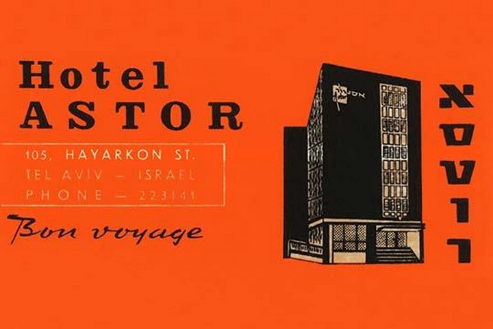 Hotel Astor Luggage Label