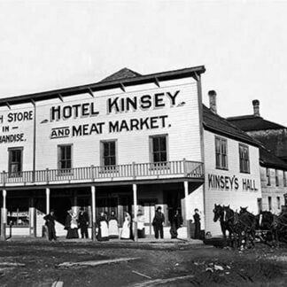 Hotel Kinsey and Meat Market by Darius Kinsey