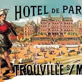 Hotel de Paris: Trouville-sur-Mer by Theophile Alexandre Steinlen