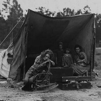 Hungry Mother & Children by Dorothea Lange