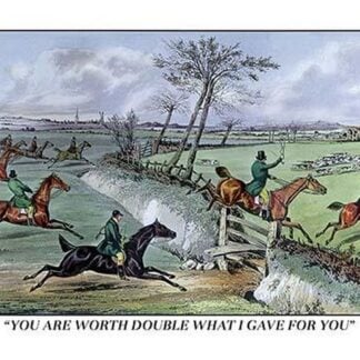 Hunters Clear the Ditch by Henry Thomas Alken