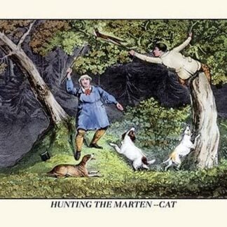 Hunting the Marten-Cat by Henry Thomas Alken