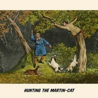 Hunting the Martin Cat by Henry Alken