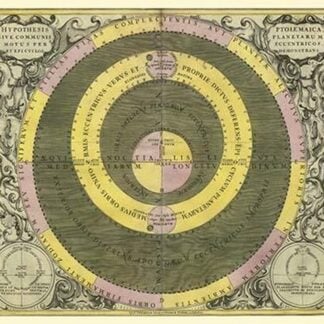 Hypothesis Ptomlemaica by Andreas Cellarius
