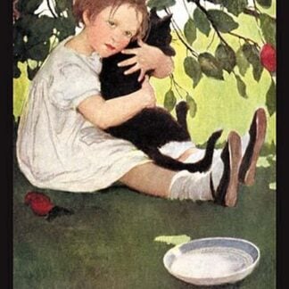 I Love Little Pussy by Jessie Willcox Smith