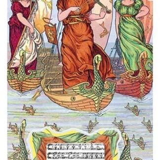 I Saw Three Ships by Walter Crane