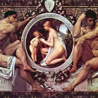 Idyll by Gustav Klimt