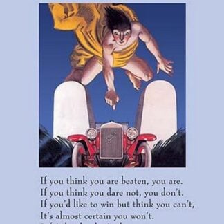 If You think you are beaten by Walter Wintle