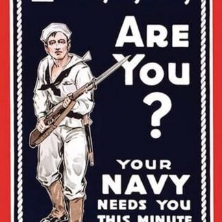 I'm doing my duty are you? Your Navy needs you this minute by Clinton Jordan
