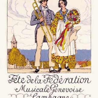 In Company of a Horn and Flowers