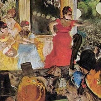 In Concert Cafe (Les Ambassadeurs) by Edgar Degas