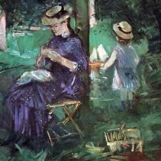In the Garden by Berthe Morisot #2