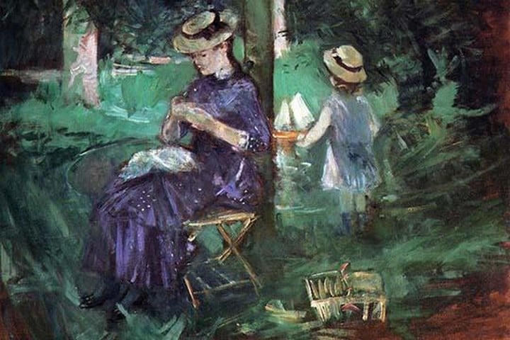 In the Garden by Berthe Morisot #2