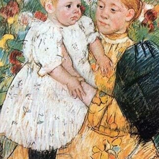 In the Garden by Mary Cassatt