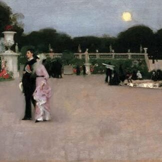 In the Luxembourg Gardens by John Singer Sargent