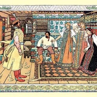 In the Room by Ivan Bilibin