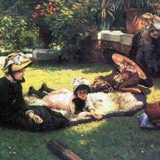 In the sun by James Tissot