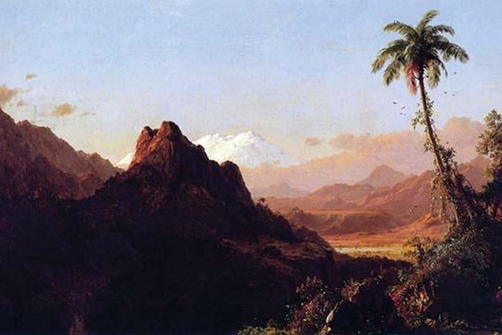 In the tropics by Frederic Edwin Church