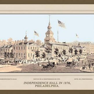 Independence Hall in 1876