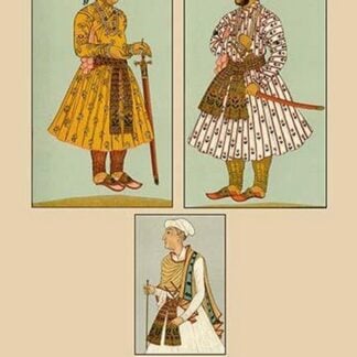 Indi Mogul Emperors by Auguste Racinet