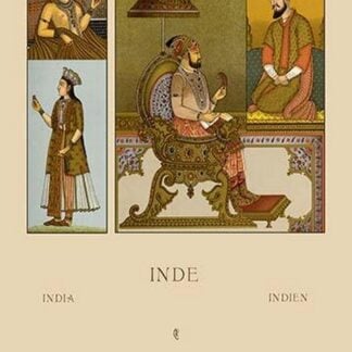 India Moguls by Auguste Racinet