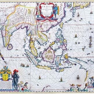 India & Southeast Asia by Willem Blaeu