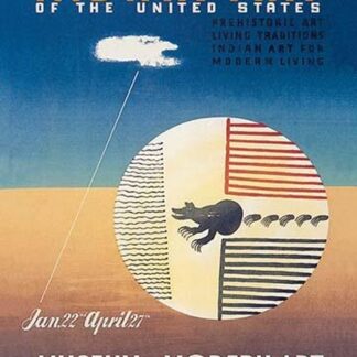 Indian Art of the United States WPA Poster by Julius Pistchal