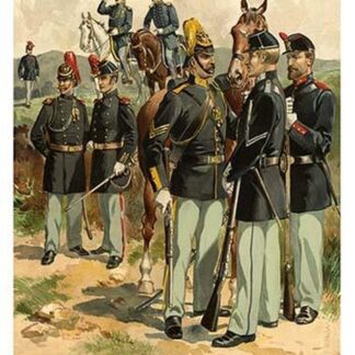 Indian Wars - 1872 - 1881 - A Gathering Of Sergeants By Henry Alexander Ogden