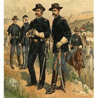 Indian Wars - 1888 - Cavalry General Prepare For Action By Henry Alexander Ogden