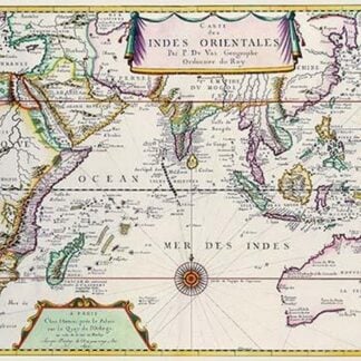 Indies Orientales; Southeast Asia by Pierre Duval