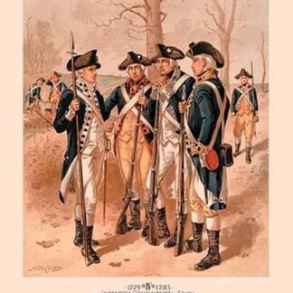 Infantry - Continental Army by Henry Alexander Ogden