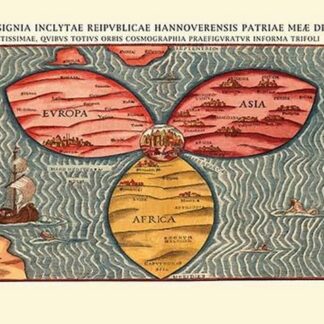 Insignia Inclytae Reipublicae Hannoverensis Patriae Meae Di by Heinrich Bunting
