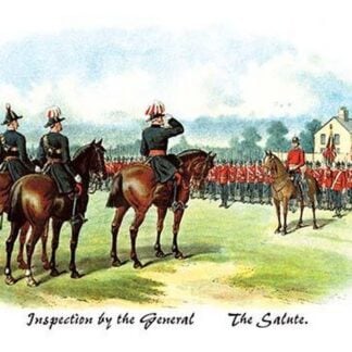 Inspection by the General: The Salute by Richard Simkin