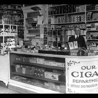 Interior of People's Drug Store by National Photo Company