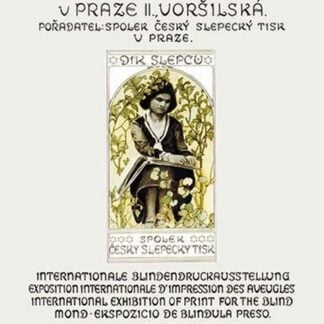 International Exhibition of Print for the Blind by Alphonse Mucha