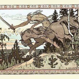 Into Battle by Ivan Bilibin
