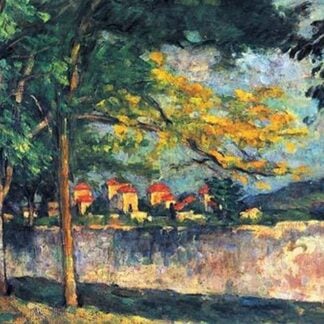 Into the Street by Paul Cezanne