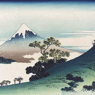 Inumi Pass in the Kai Province by Katsushika Hokusai