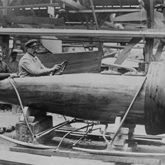 Inventor Cyril Sports what Looks like a Jet Propelled Sled