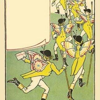 Invitations were delivered by 12 messengers. by Walter Crane