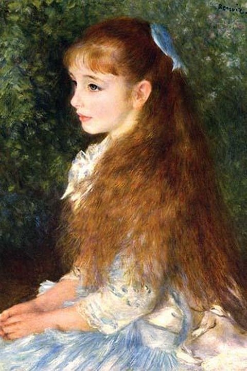 Irene Cahen d'Anvers by Pierre-Auguste Renoir