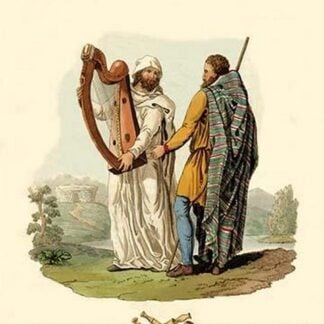 Irish Ollamh and an Heraldic Bard