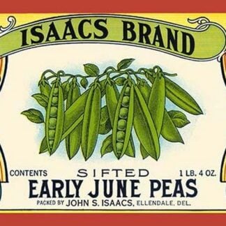 Isaacs Brand Early June Peas #2